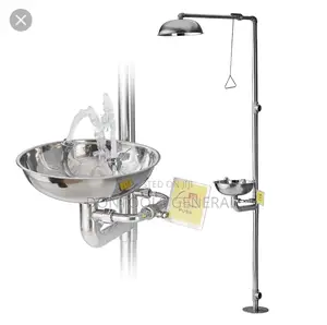 304 Stainless Steel Emergency Eyewash Shower And Station