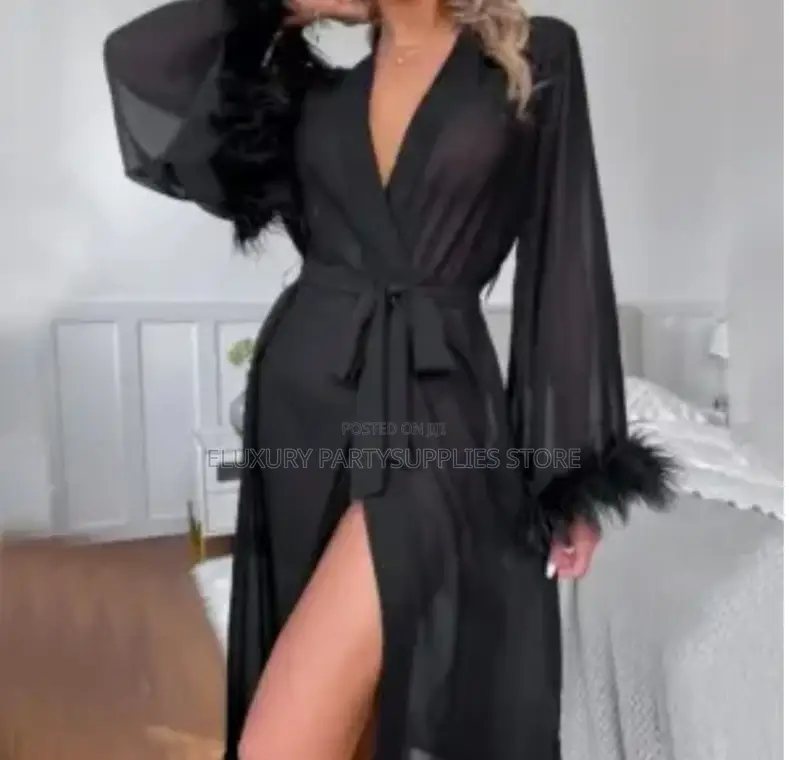 Fur Kimono Robe