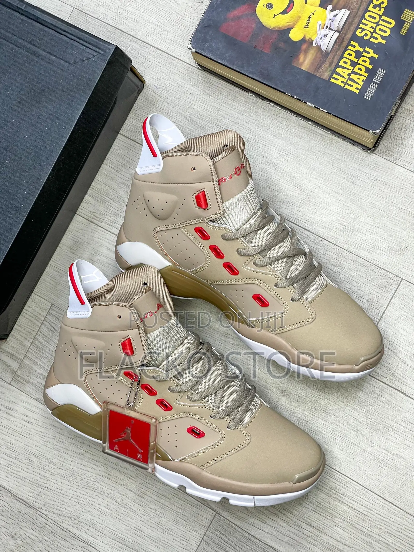 Original Air Jordan 6 Retro Reimagined Khaki Sneakers