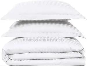 Luxury 1⁄2cm Stripes White for 5 Star Hotels