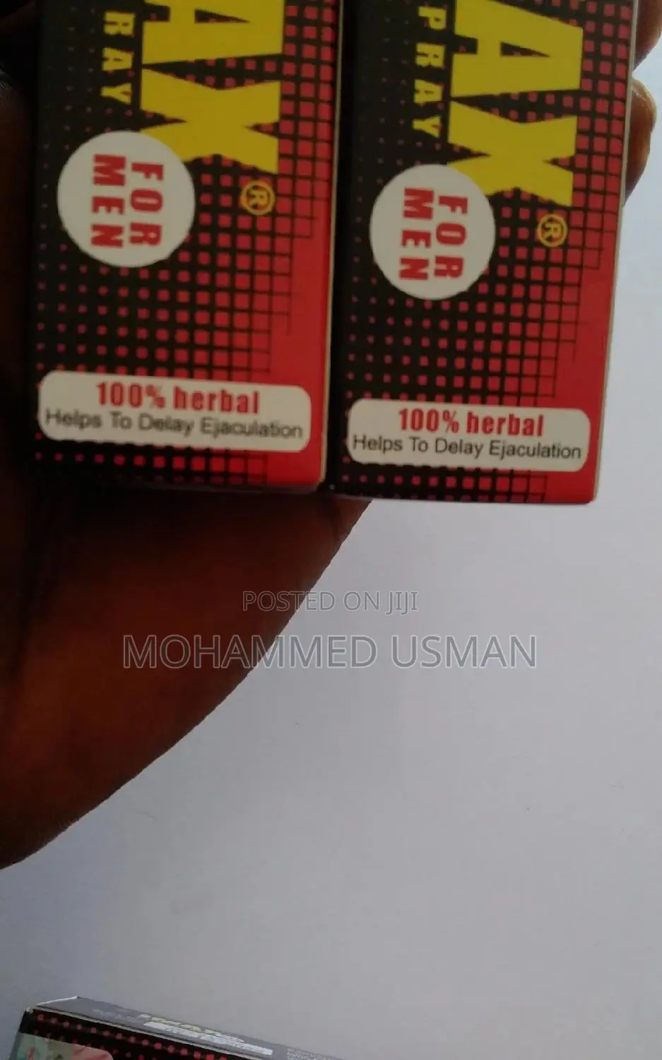 Original Imax Delay Spray for Men 100% Herbal