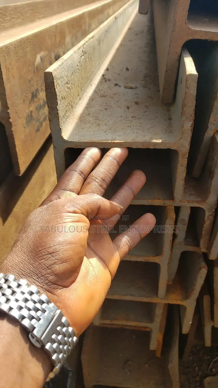 H Beam 100 X 100 Colum by 8mm Thickness
