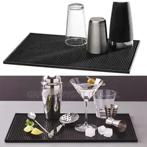 Medium Cocktail Bar Mat ( Black)