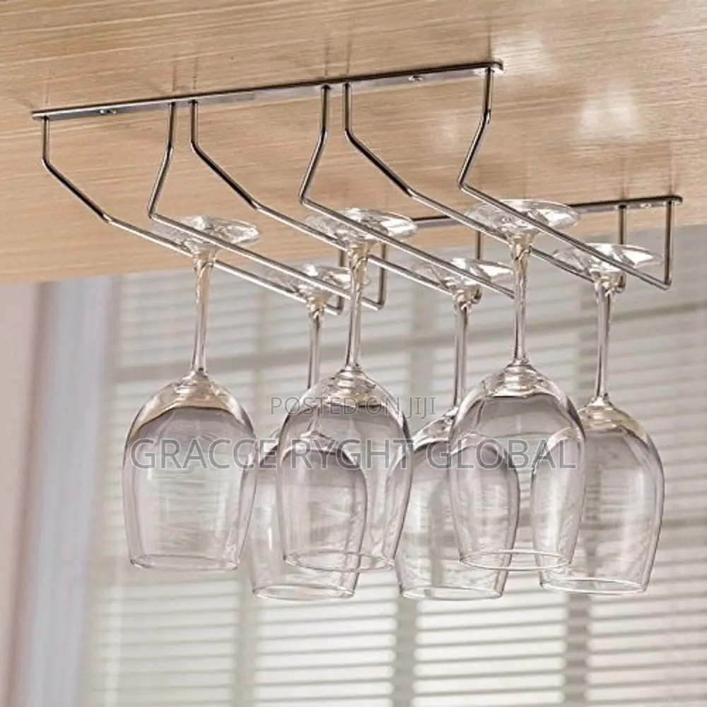 Stainless Wine Glass Holder/Rack