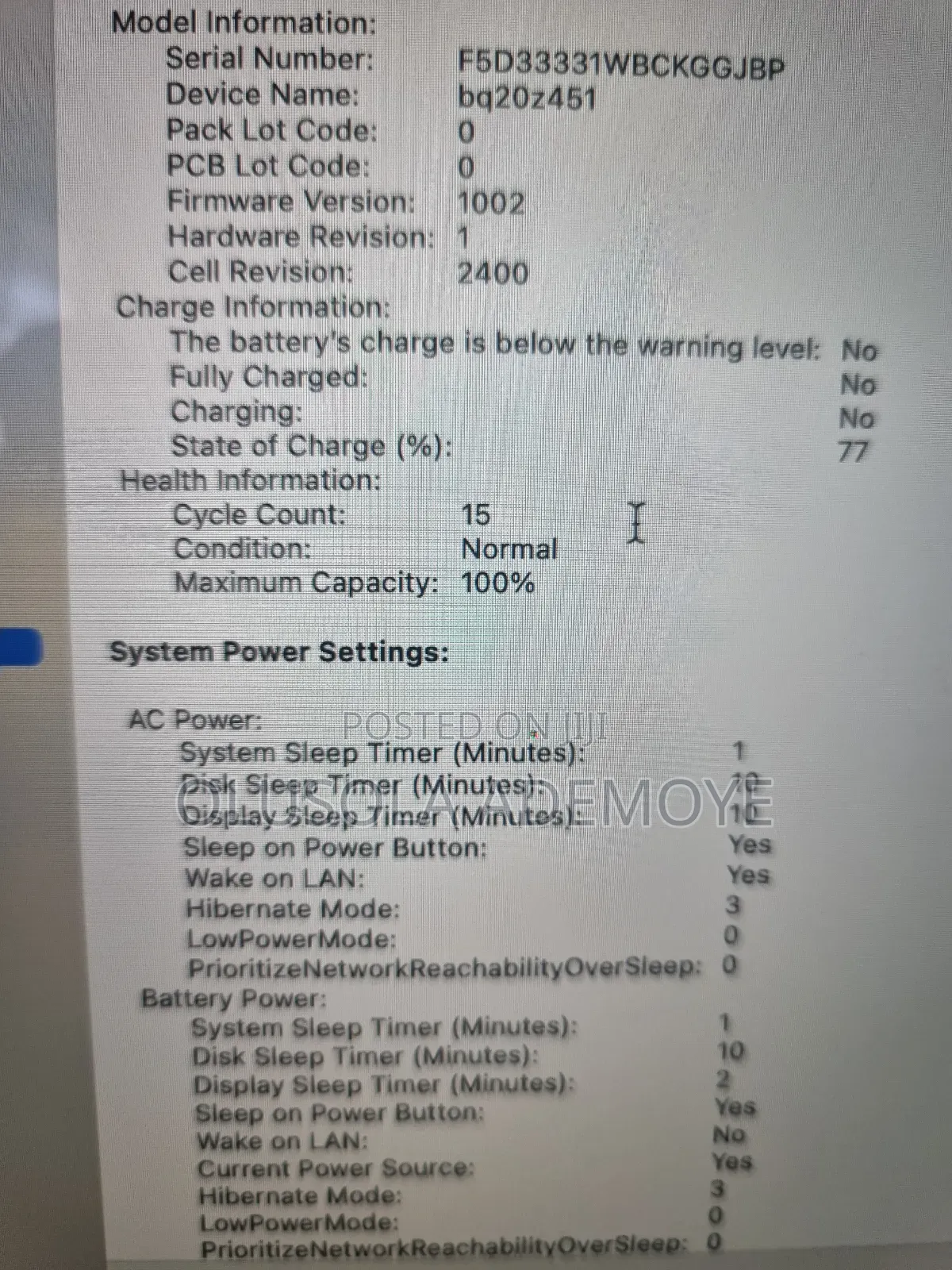 Laptop Apple MacBook Pro 2022 M2 8GB Apple M2 SSD 256GB
