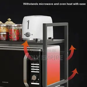 Kitchen Microwave Oven Rack Utensils Cooker Storage Organize
