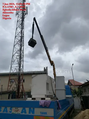 Long Bucket Crane Truck (Hiab) for Hire
