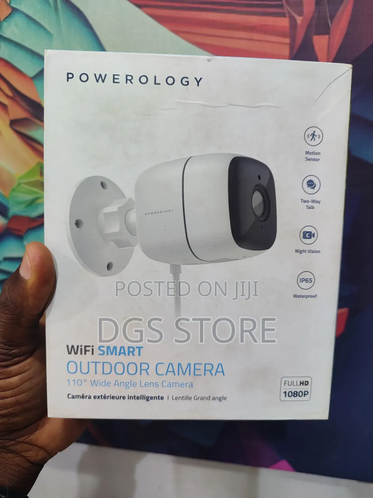 Powerology Wifi Smart Outdoor Camera