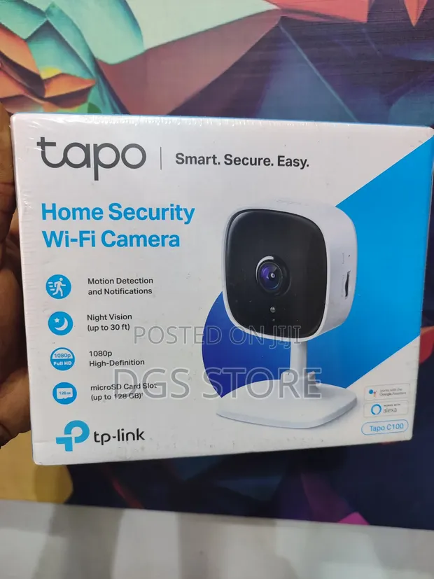Tapo Tp Link Home Security Wifi Camera C100 in Ikeja Security
