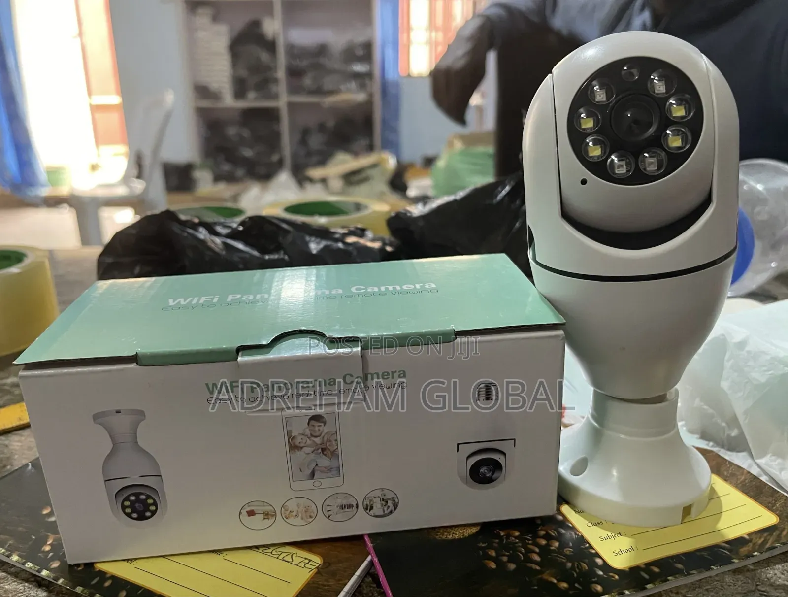 360 Degree View Rotating Panorama Surveillance Camera