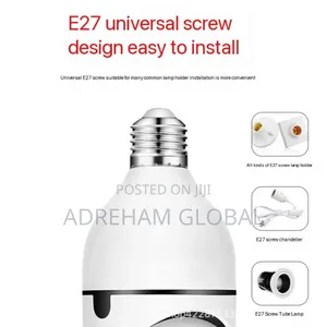 360 Degree View Rotating Panorama Surveillance Camera