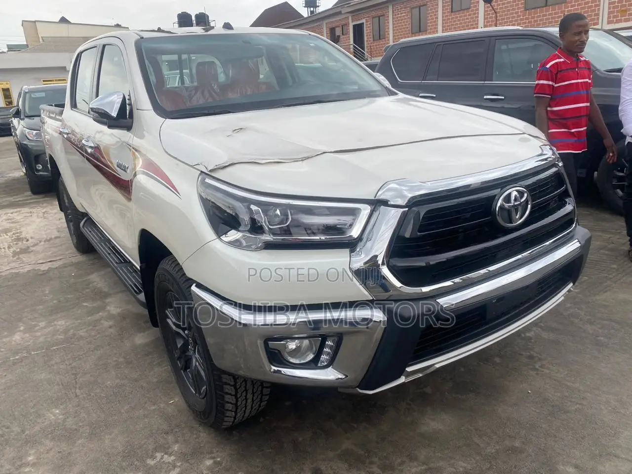 Toyota Hilux 2017 Off white