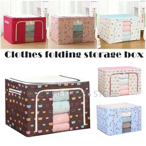 Large Capacity Foldable Storage Organizer Box