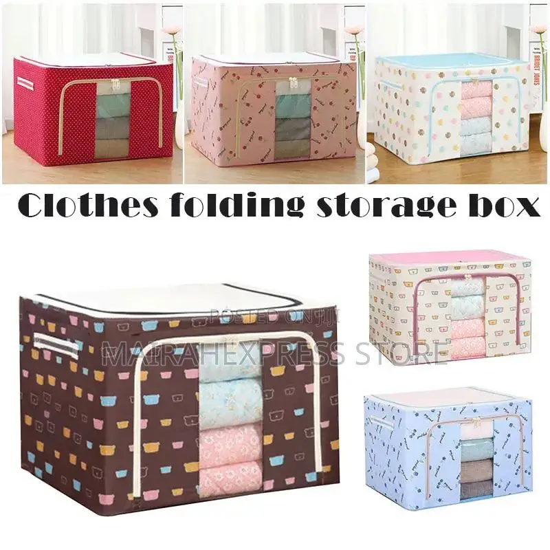 Large Capacity Foldable Storage Organizer Box