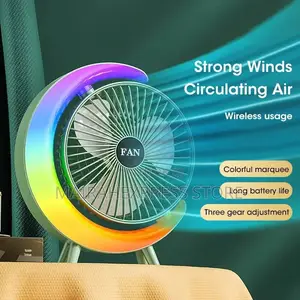 Rechargeable Desktop Fan