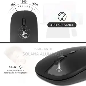 Portable 2.4ghz Bluetooth Wireless Mouse for PC Laptop