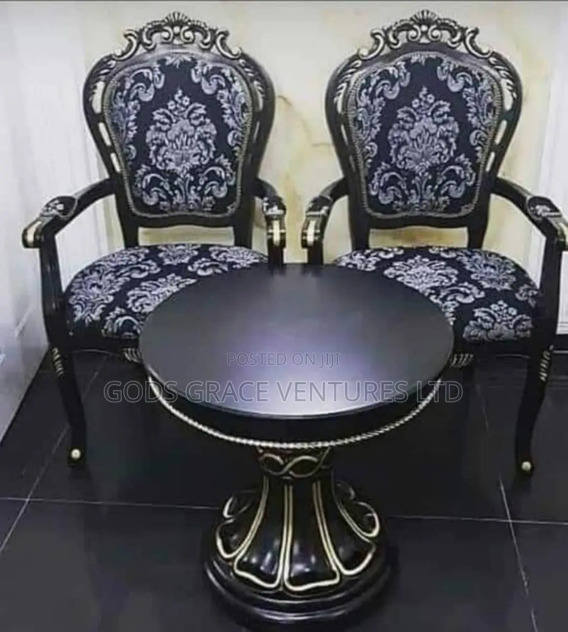 Imported Love Chairs and Table.