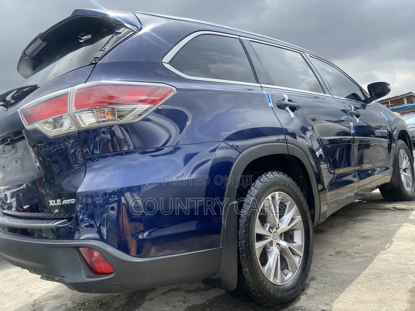 Toyota Highlander 2015 Blue