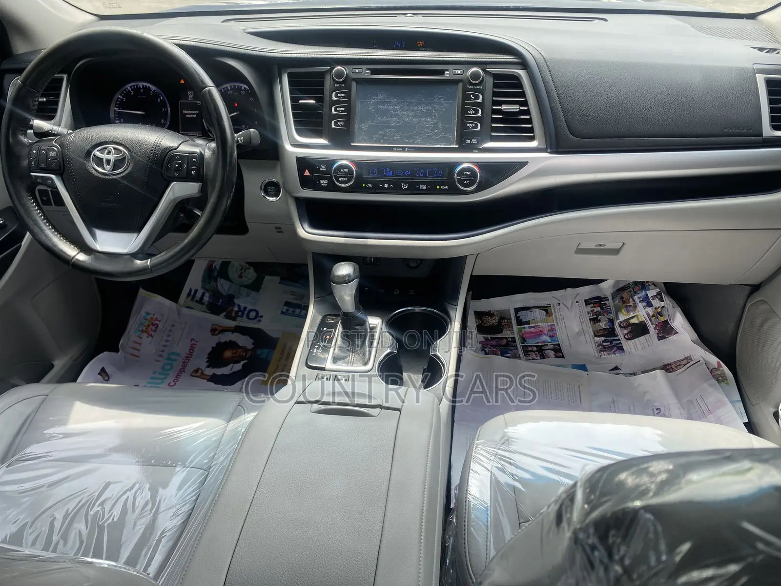 Toyota Highlander 2015 Blue