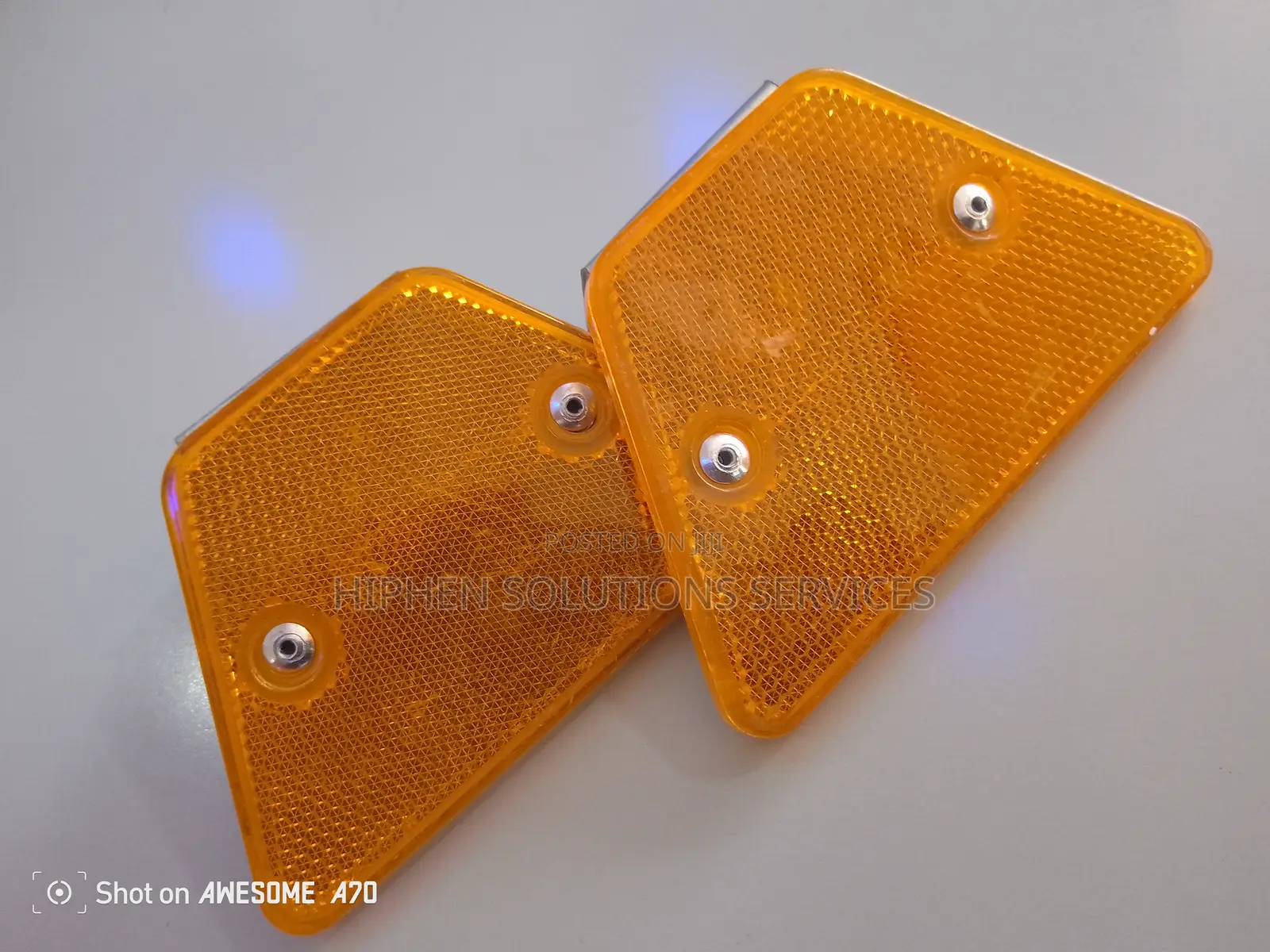 Wave Beam Highway Guardrail Reflector