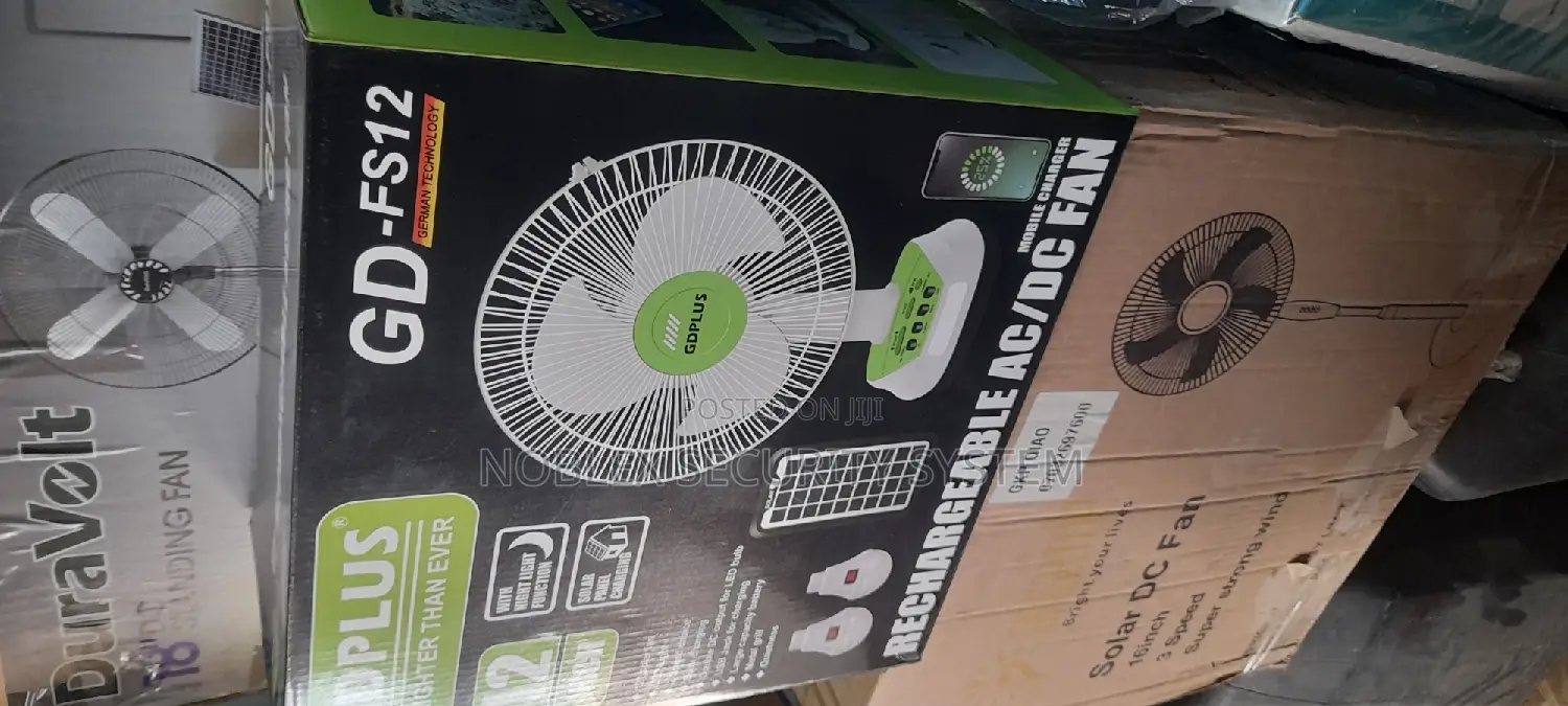 AC/DC Rechargeable Fan