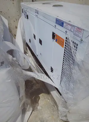 Quality 40kva Perkins Soundproof Generator| White