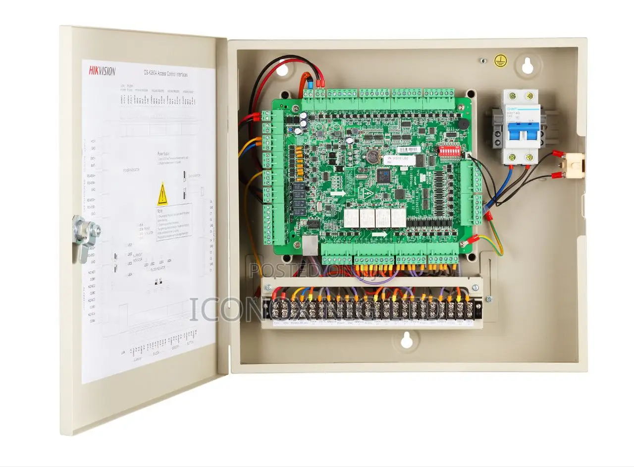 DS- Hikvision 4door Biometric Support Access Controller