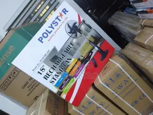 Smart Rechargeable Standing Fan | Polystar 18' .