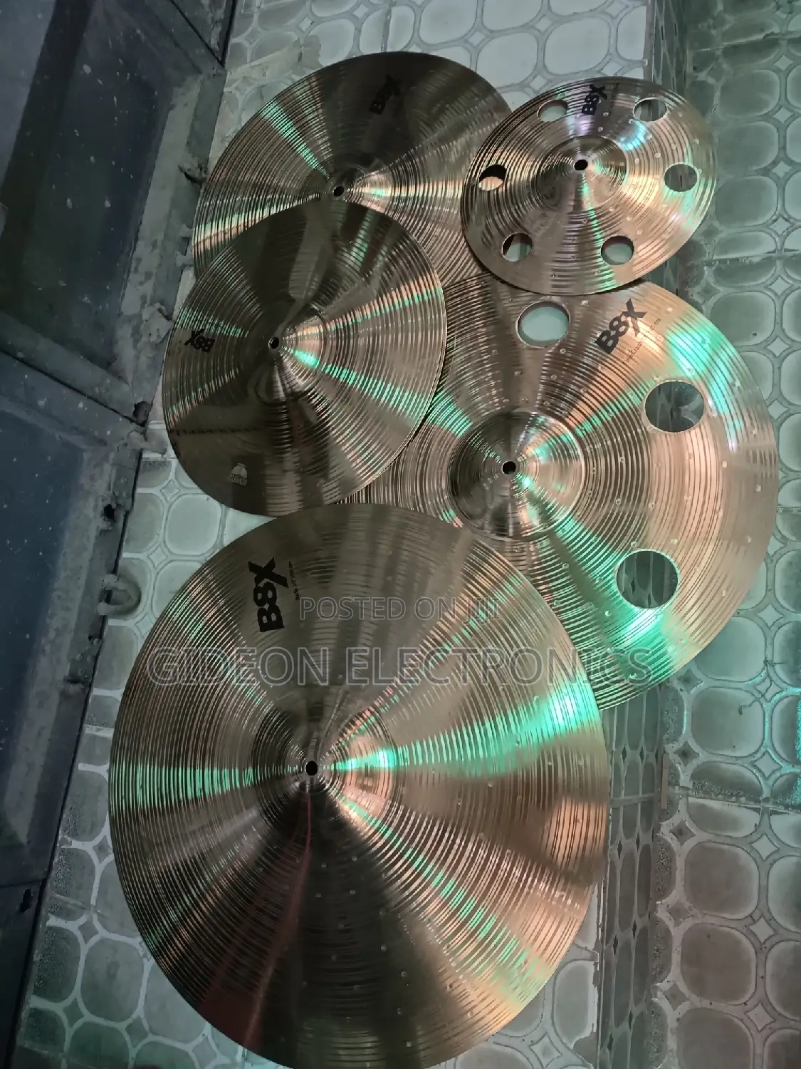 Sabian B8x Set of Cymbals Plate
