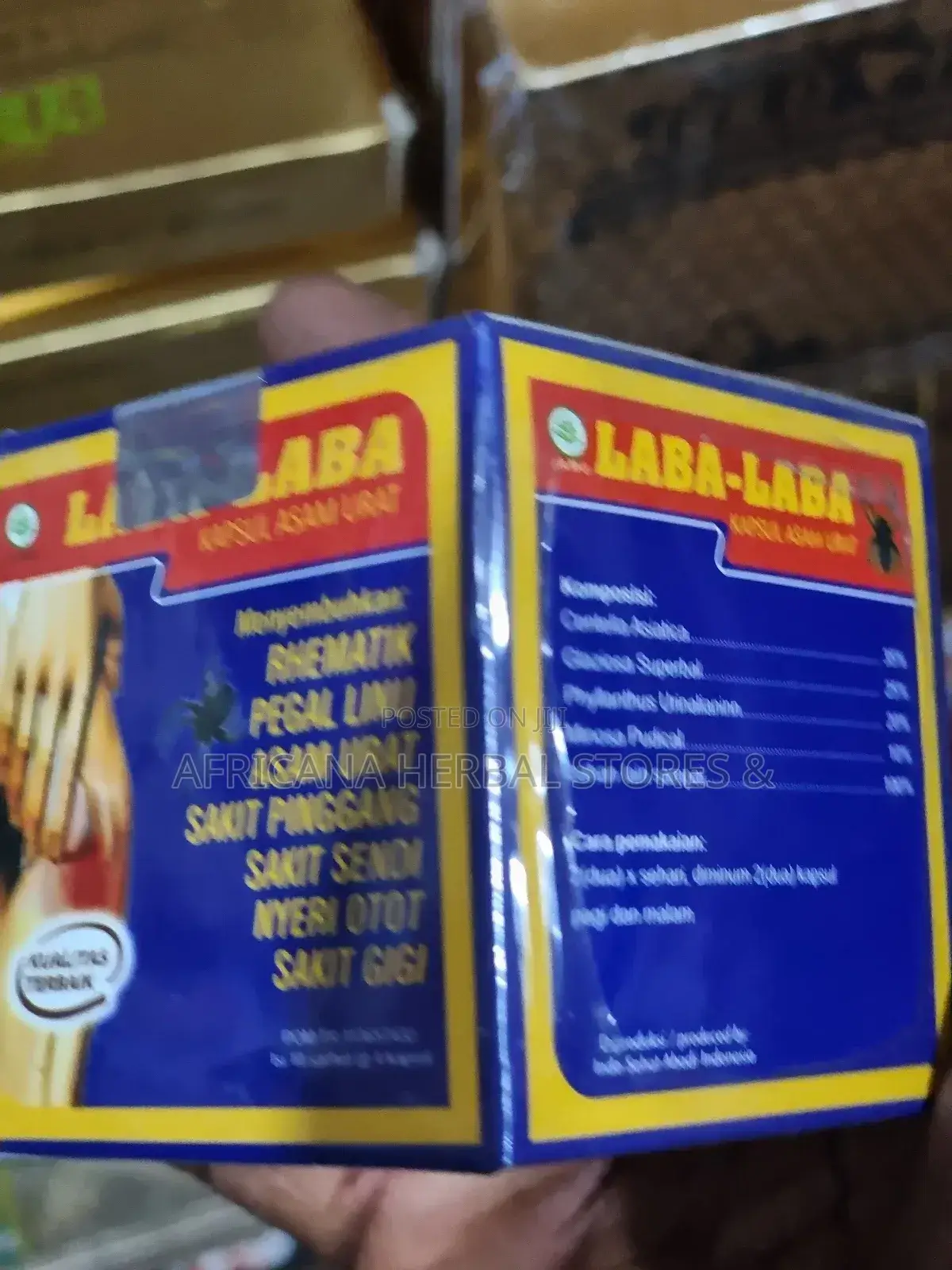Laba Laba Cure for Rheumatism, Arthritis, Backache,Insomnia