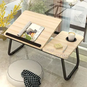 Removable Folding Reading Table/Desk With Cup Holder