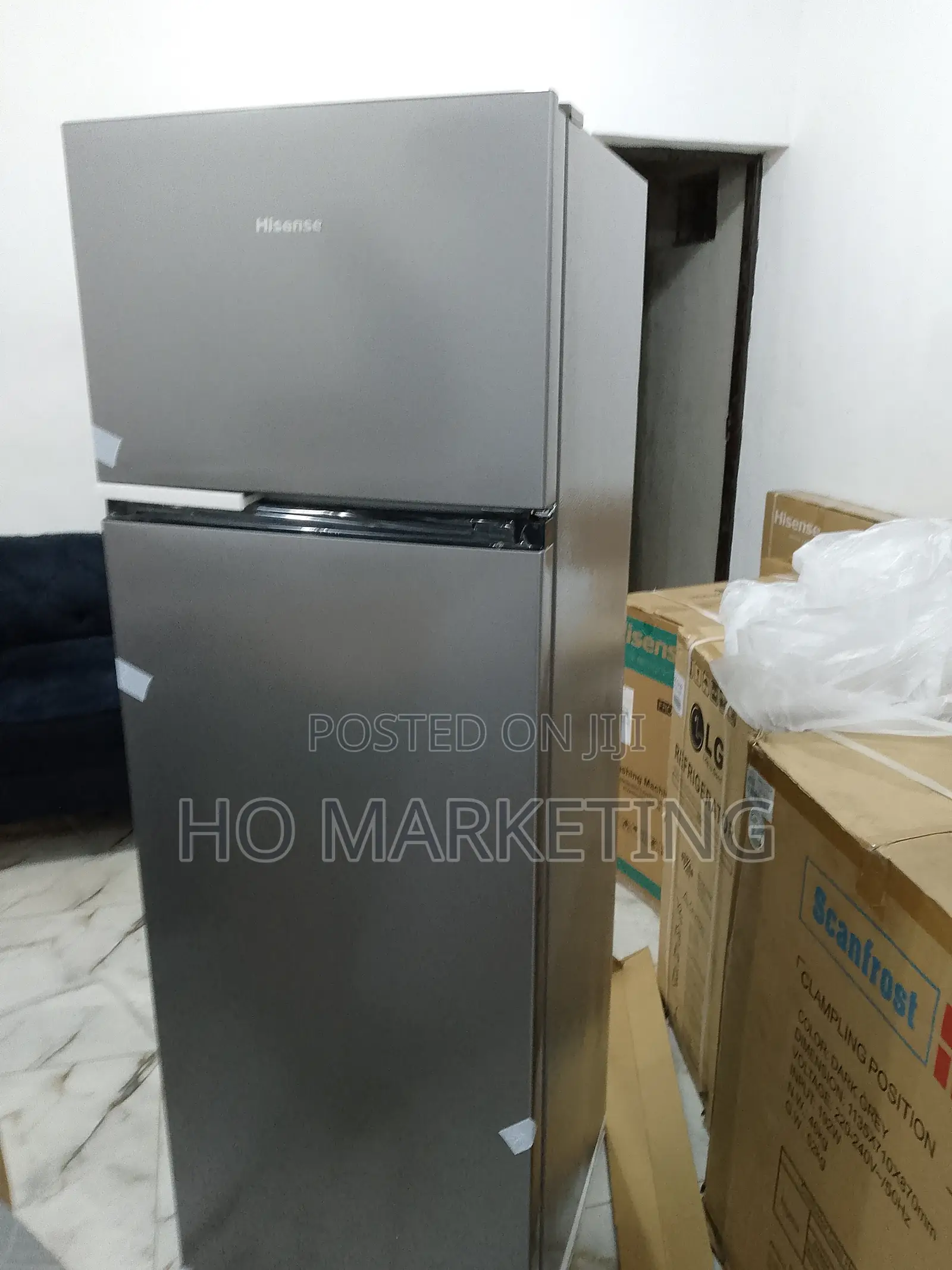 Durable Hisense Refrigerator Double Door Ref240dr 240L