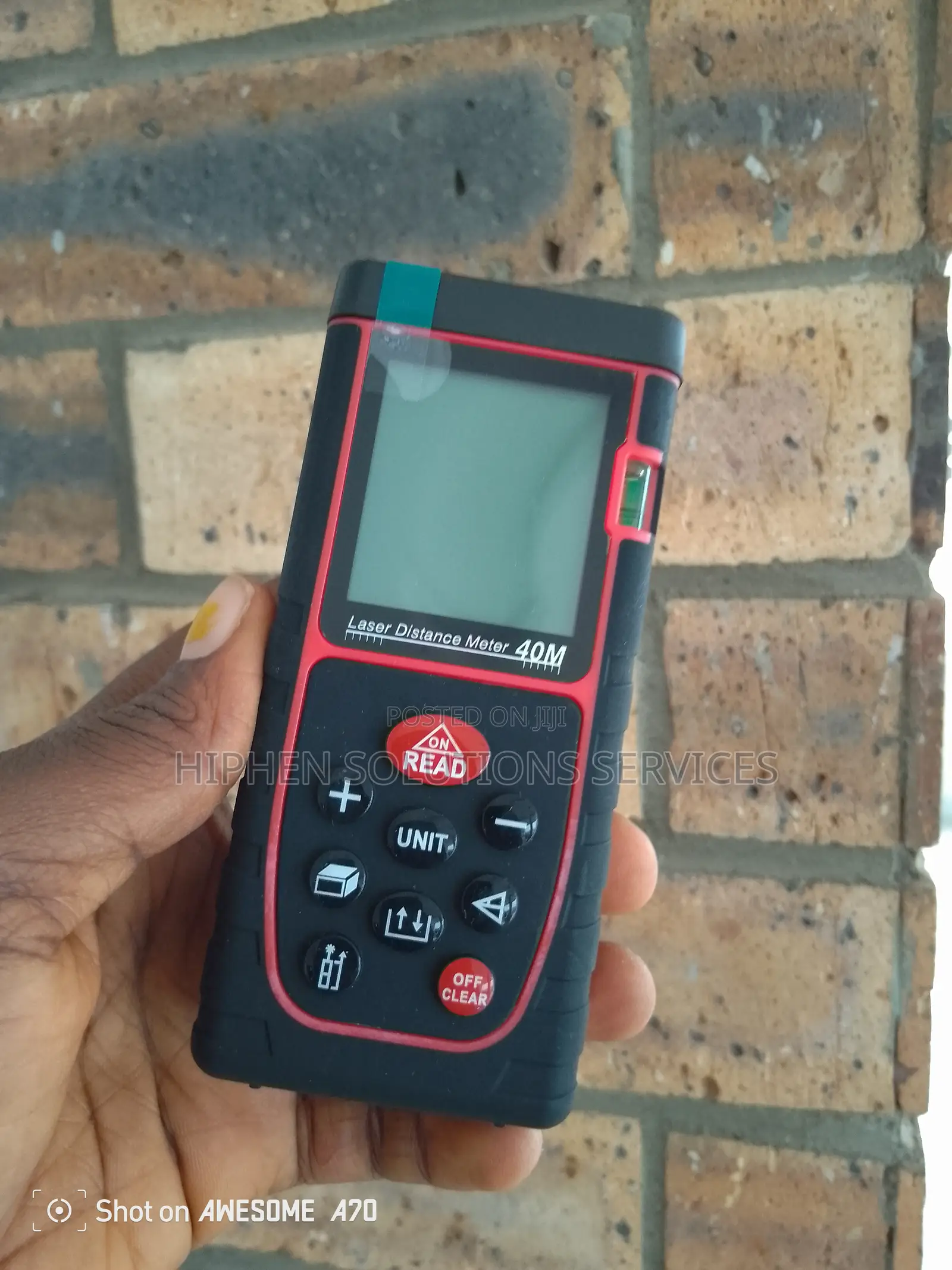 Hand Held Laser Distance Meter 40m