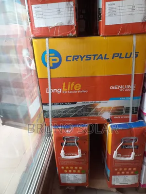 220A 12v Crystal Plus Tubular Battery
