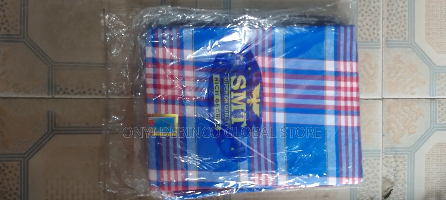 Igbo Plain George Material / Fabric Different Colors