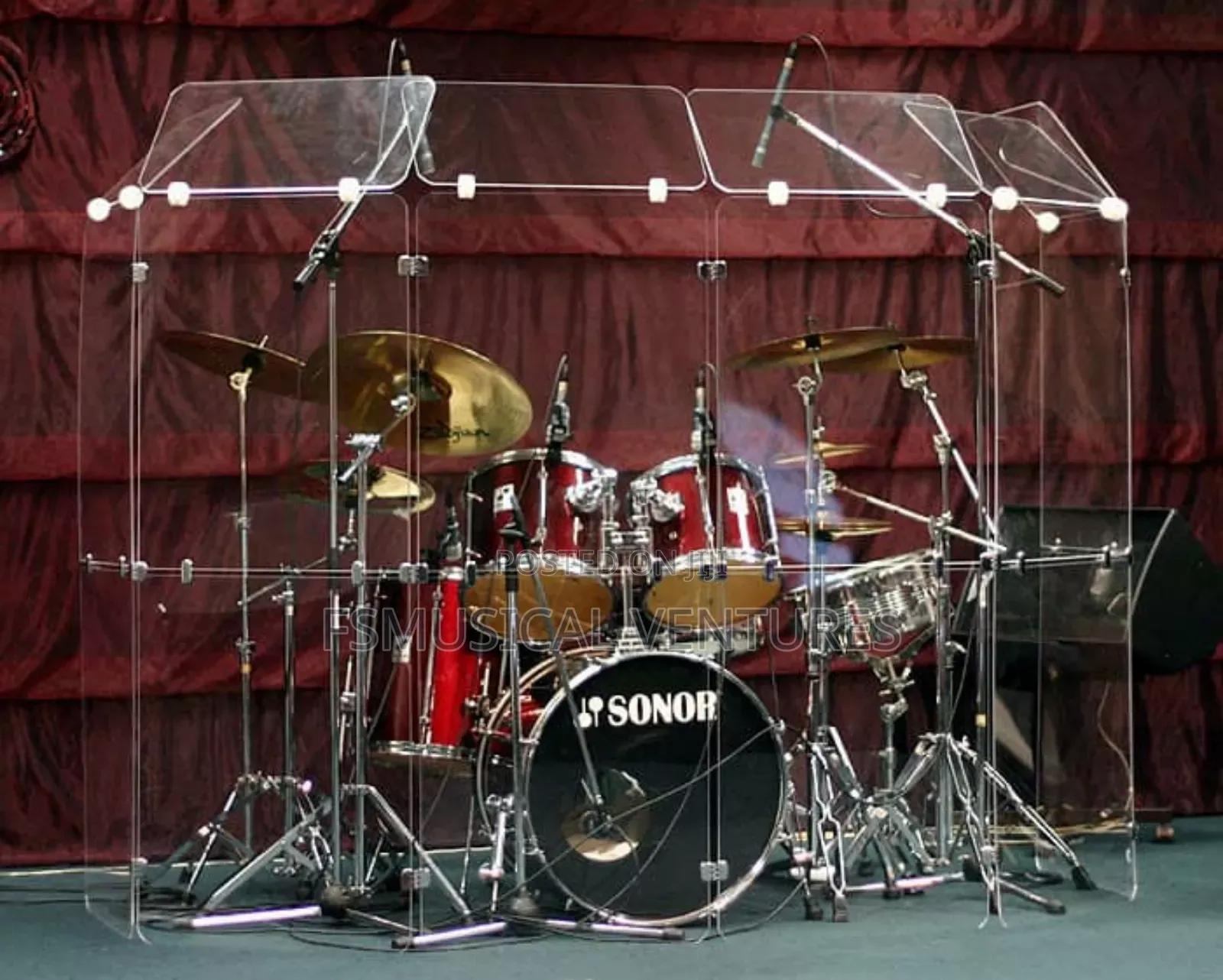 DW Drum Shield With 6 Panels and 6 Fits