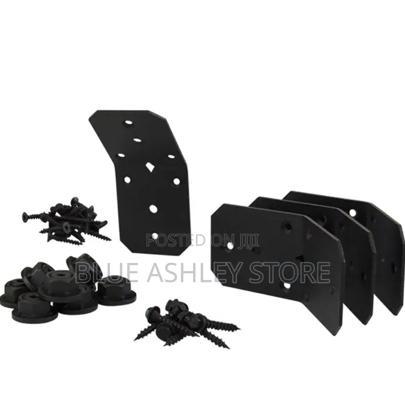 Ozco Building 4-Inch Flush Inside 45-Degree Angle Bracket
