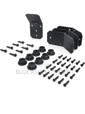 Ozco Building 4-Inch Flush Inside 45-Degree Angle Bracket