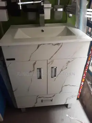 Ceramic Top Cabinet Basin.