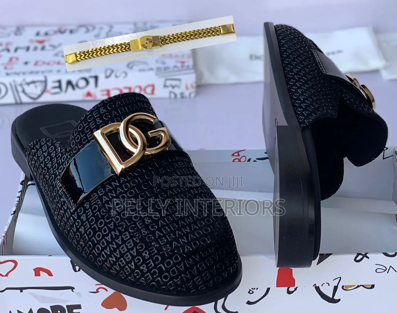 Dolce Gabbana Black Shoe