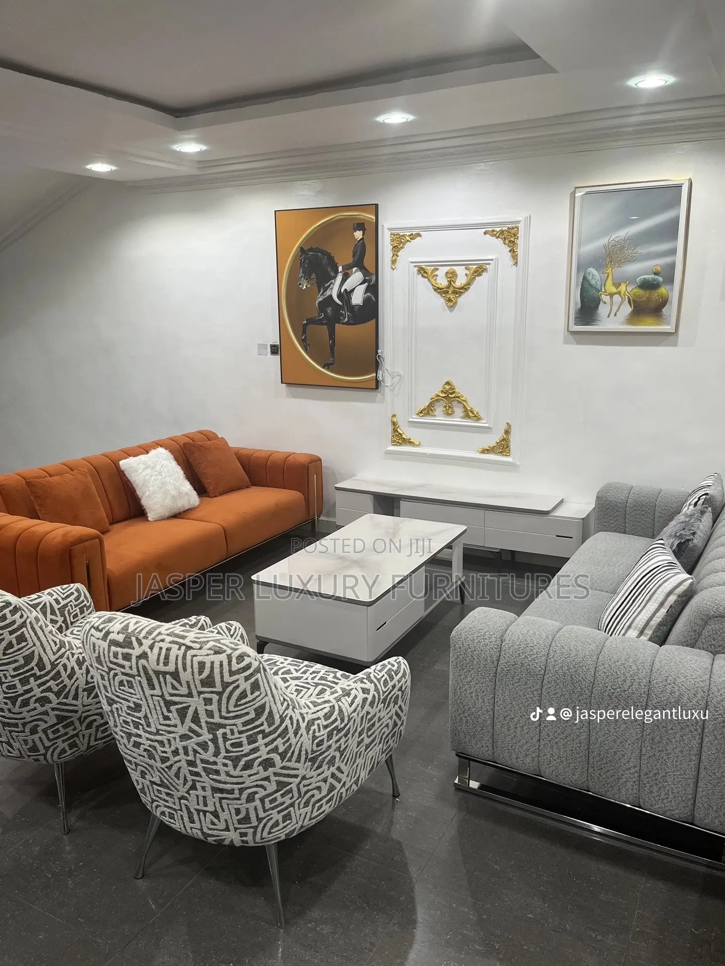 Elegantly Designed Sofa