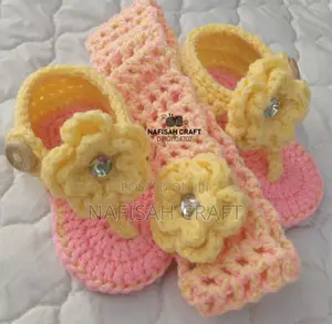 Crochet Sandal With Headband