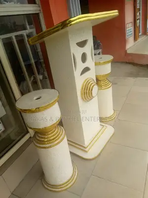 Portable Altar With Flower Vases