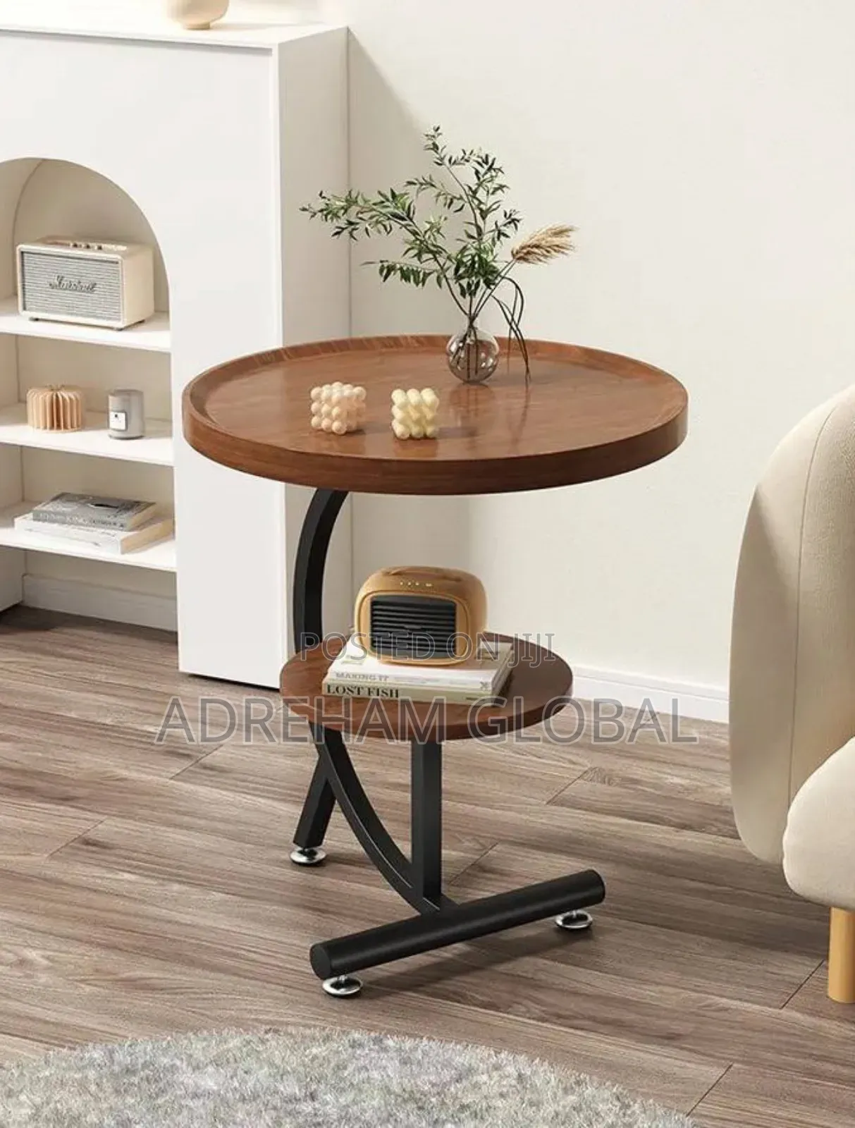 Nordic 2 Layers Bedside Living Room Side Table/Stool
