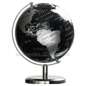 European Style Global Map Wall Decoration