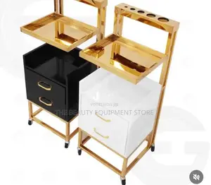 Salon Side Drawer/Shelf