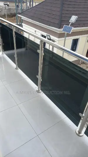 Balcony Grey Grass Rail