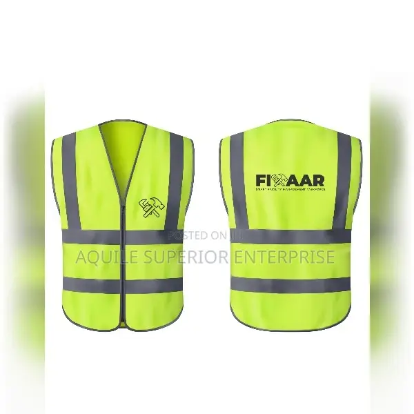 Customized Reflective Safety Jacket Printing