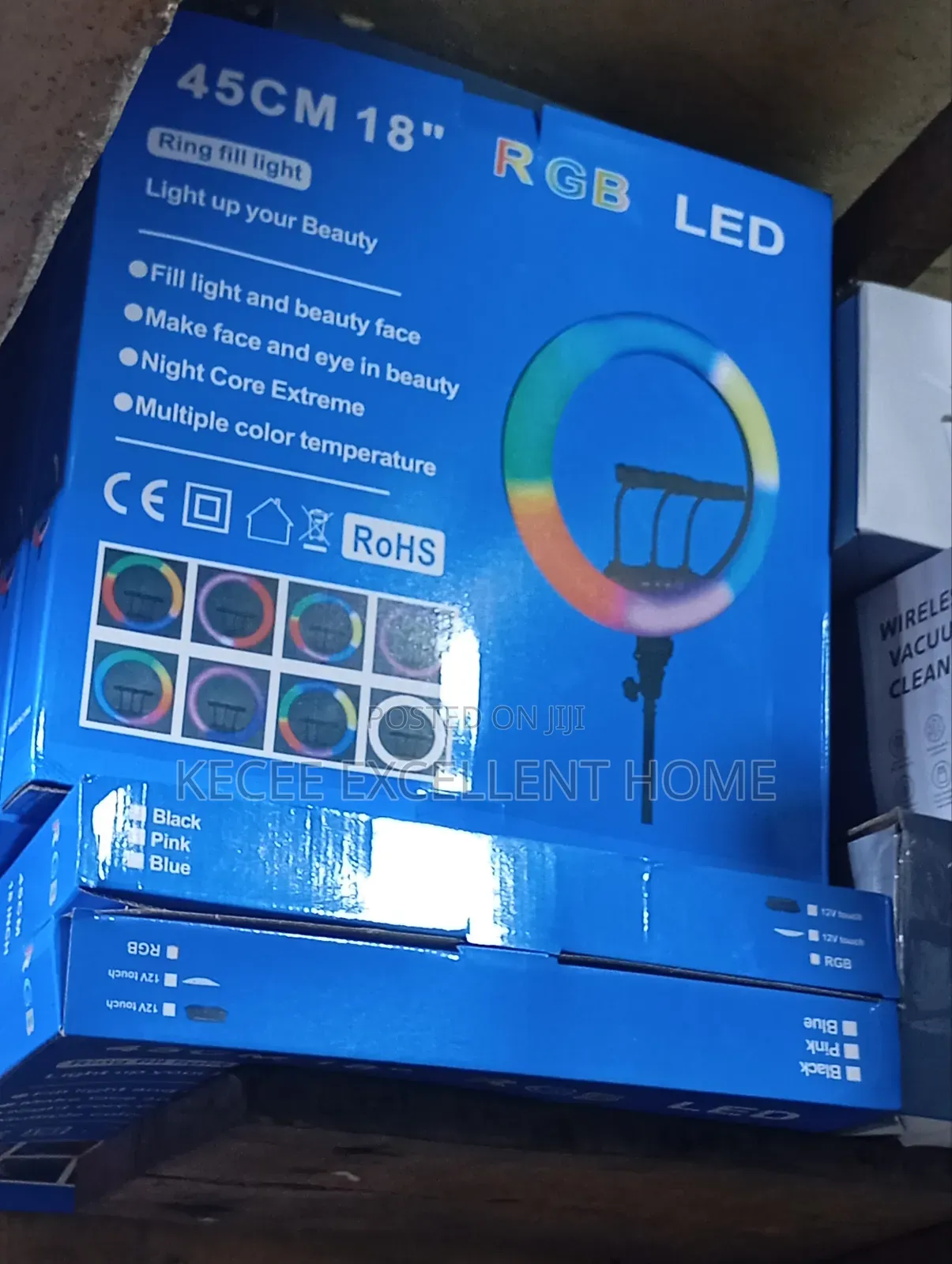 18 Inches Ring Light Rainbow  Light