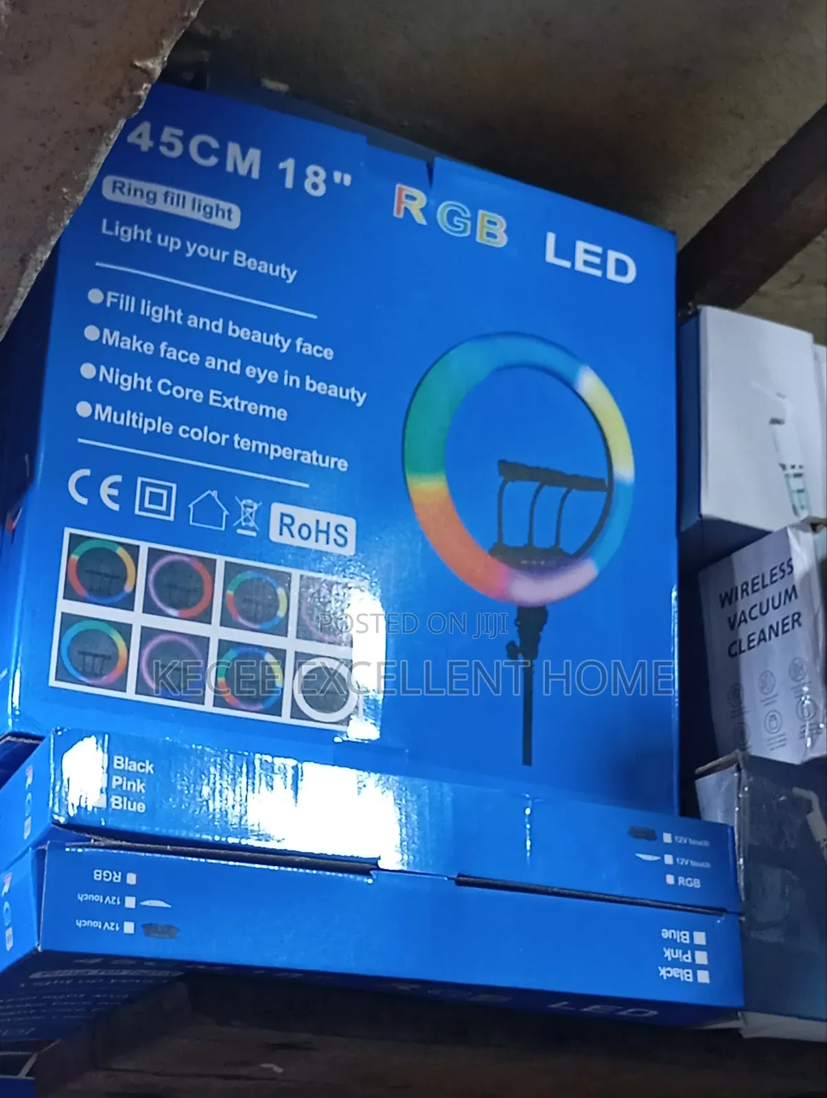 18 Inches Ring Light Rainbow  Light